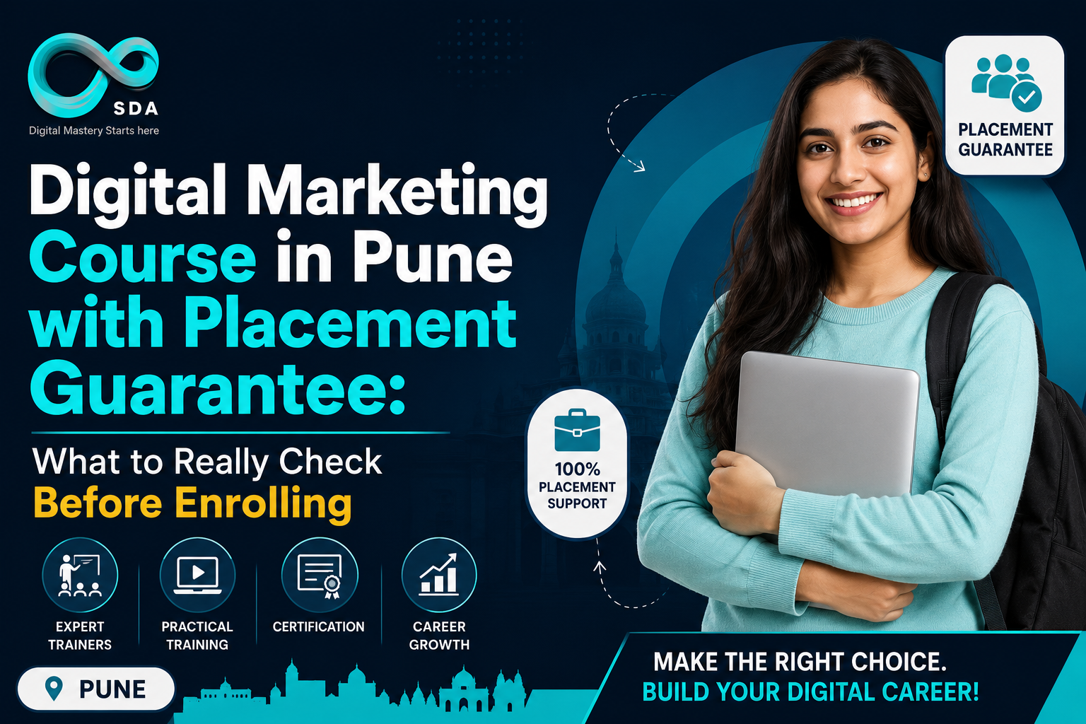 Digital Marketing Courses in Pune with 100% Placement