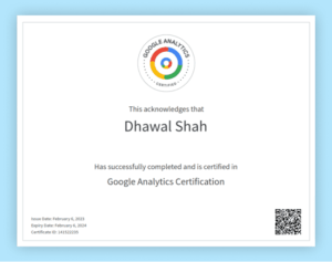 google-ga4-certificate